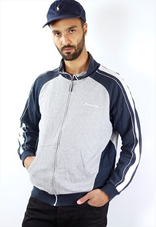 CHAMPION SWEATSHIRT GREY SWEATER CHAMPION