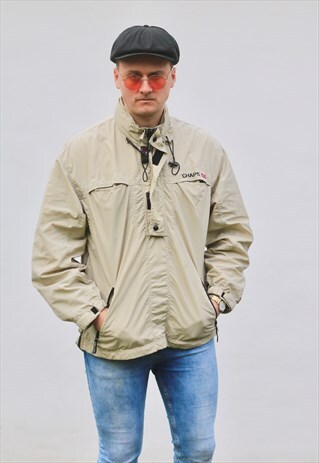 RALPH LAUREN CHAPS USA 1/4 ZIP TRACK JACKET