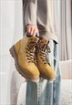 UTILITY WORK SHOES RETRO HIKING BOOTS TRACTOR SOLE TRAINERS