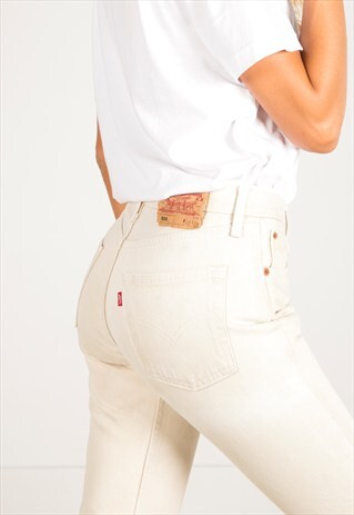 VINTAGE 80S LEVI'S 501 SLIM FIT JEANS / 0002 / 101