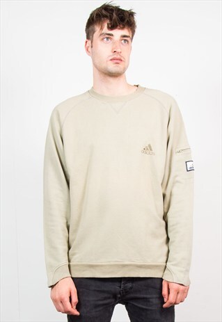 90'S ADIDAS GREEN SWEATSHIRT