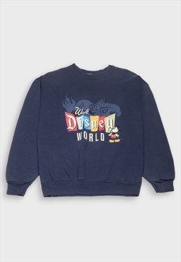 Navy Walt Disney World sweatshirt