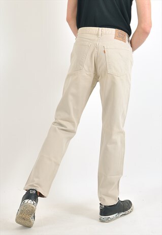VINTAGE LEVI'S JEANS IN BEIGE