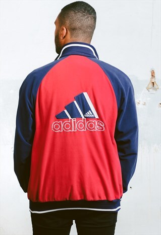 VINTAGE ADIDAS VELVET TRACKSUIT JACKET
