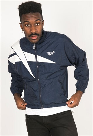 VINTAGE 80S USA REEBOK SHELL SPORT JACKET / 0179