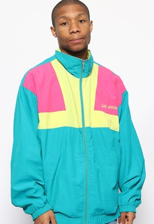 VINTAGE MC ROSS TRACK JACKET BLUE