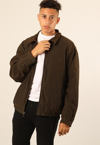 VINTAGE NAUTICA FLEECE-LINED JACKET