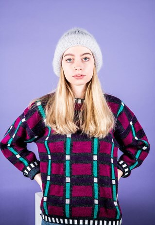 VINTAGE HAT IN GREY