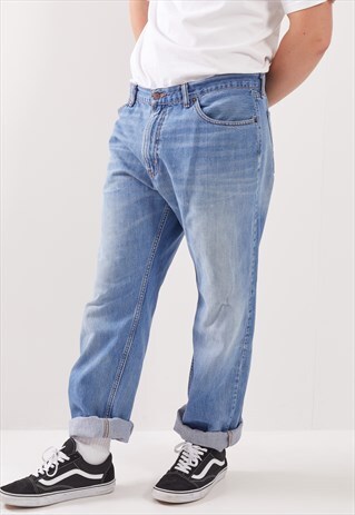 VINTAGE LEVIS 505 STRAIGHT LEG DENIM JEANS