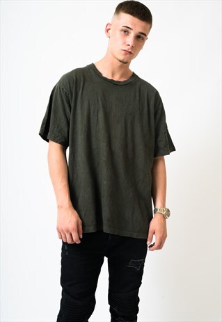 VINTAGE GREEN J- CREW T-SHIRT