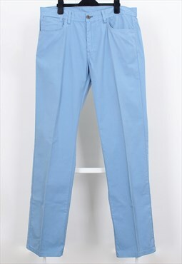 Hayas classic trousers / pants in Blue colour.