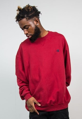 maroon champion sweater