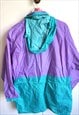 VINTAGE RAINCOAT PARKA WINDBREAKER JACKET RAIN COAT TRACK