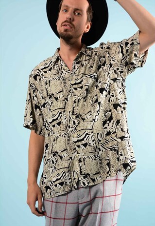 VINTAGE ABSTRACT SHIRT