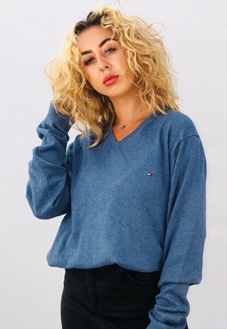 VINTAGE TOMMY HILFIGER CASHMERE JUMPER