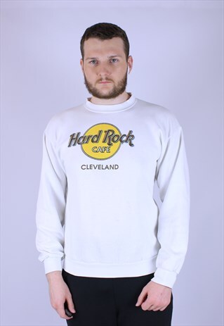 VINTAGE HARD ROCK CAFE SWEAHIRT CLEVELAND