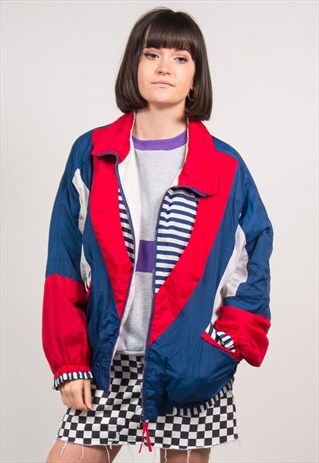 VINTAGE 90'S SHELL JACKET TRACKSUIT FESTIVAL