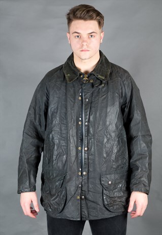 VINTAGE 90S BARBOUR WAX JACKET