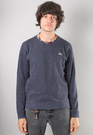 VINTAGE LACOSTE SWEATSHIRT JUMPER MEDIUM