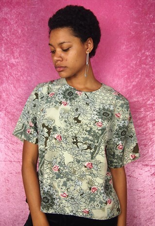FLORAL MULTI PRINT TOP