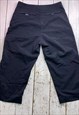 VINTAGE Y2K 3/4 LENGTH POPPER TRACKSUIT BOTTOMS