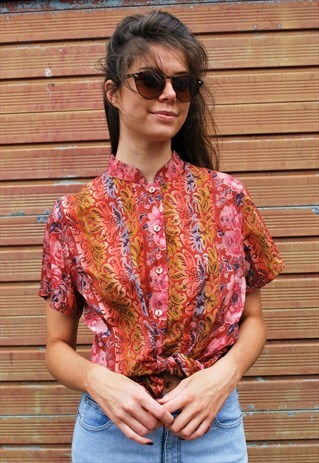 VINTAGE 90S SILK SHIRT