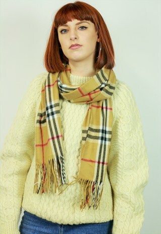 VINTAGE TARTAN SCARF