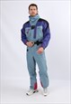 VINTAGE SKI SUIT 90'S DEGRE 7 SNOW SUIT M 38 - 40" (82A)