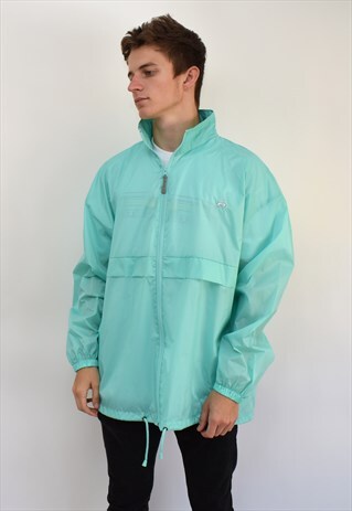 G&G UNISEX 2G TURQUOISE LIGHTWEIGHT WINDBREAKER