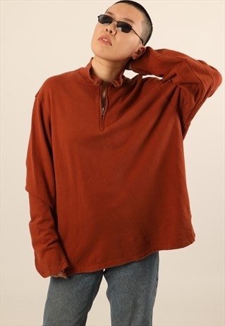 VINTAGE CALVIN KLEIN 1/4 ZIP SWEATSHIRT