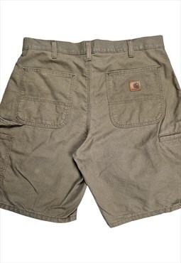 Men's Carhartt Cargo Shorts in Brown Size W35