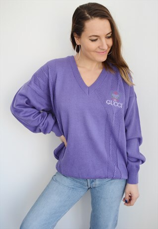 90S RARE GUCCI VINTAGE JUMPER/SWEATSHIRT MADE IN ITALY