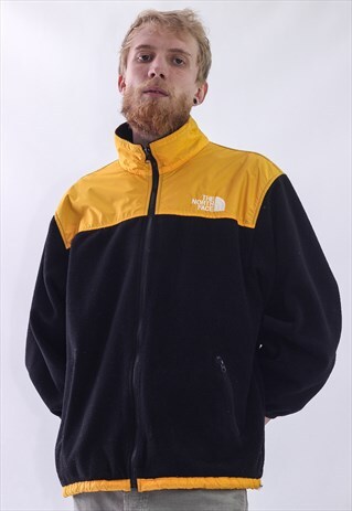 VINTAGE MENS THE NORTH FACE FLEECE GORE-TEX FULL ZIP JACKET