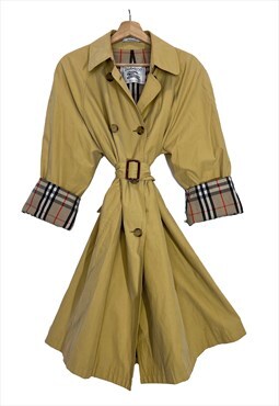  Unisex vintage Burberry trench coat size M