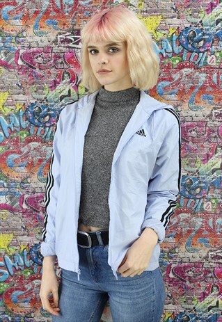 VINTAGE ADIDAS SHELL JACKET / WINDBREAKER BRANDED SPORTSWEAR