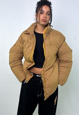 Beige Tan 90s NIKE ACG Puffer Jacket Coat