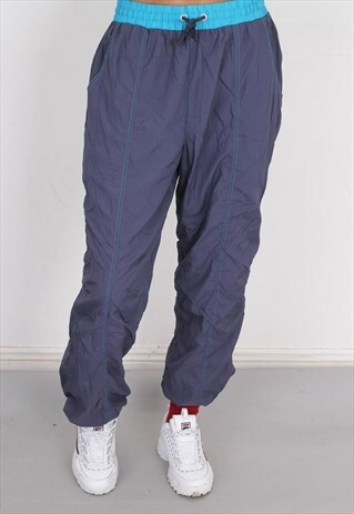 VINTAGE BLUE SHELL TRACK PANT