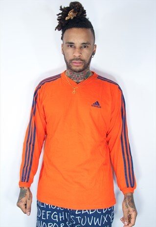 ADIDAS EMBROIDED THIN SWEATSHIRT