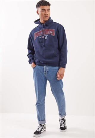 VINTAGE NEW ENGLAND PATRIOTS HOODIE