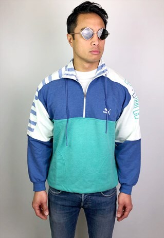 VINTAGE 80S RARE PUMA SWEATER