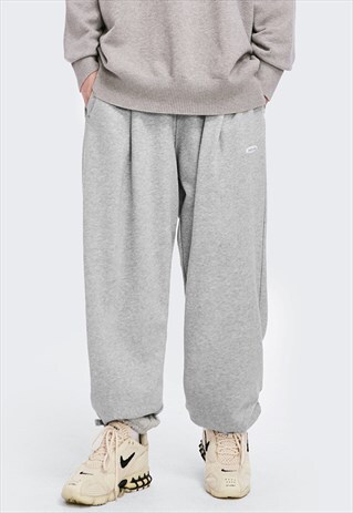 KALODIS SIMPLE SOLID COLOR ALL-MATCH MEN'S CASUAL TROUSERS