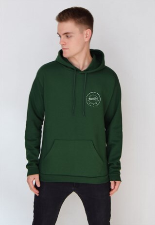 GREEN 5 EMBLEM (WHITE) HOODIE