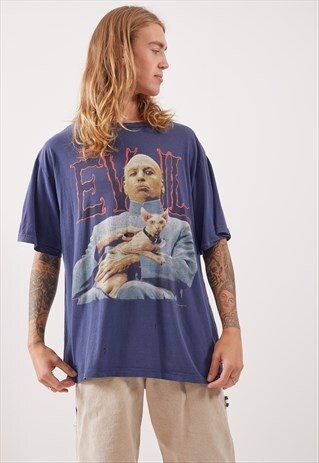 VINTAGE DR. EVIL GRAPHIC T-SHIRT