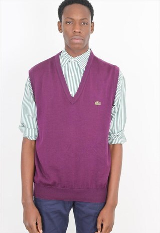 LACOSTE VINTAGE LACOSTE KNITTED JUMPER UBJ015