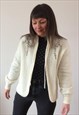 VINTAGE 70S/80S CREAM ESCADA CARDIGAN