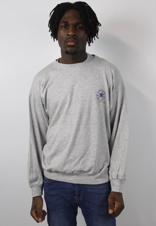VINTAGE CONVERSE GREY 90S SWEATSHIRT