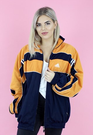 VINTAGE 90'S ADIDAS TRACKSUIT TOP JACKET