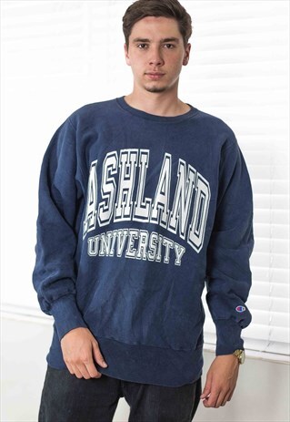 VINTAGE CHAMPION SWEATSHIRT LOGO 90S XL 26.1