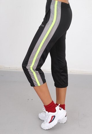 VINTAGE CHAMPION BLACK TRACK PANT
