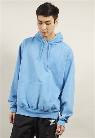 VINTAGE 90'S BLUE CHAMPION HOODIE